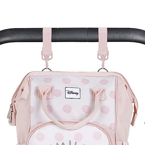 Detalle 2 de KARACTERMANIA Minnie Mouse Dear Mochila Mommy, salmón