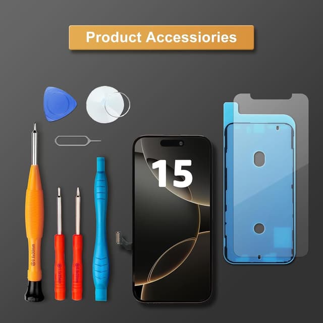 Detalle 2 de iPhone 15 LCD Screen Replacement 6.1in