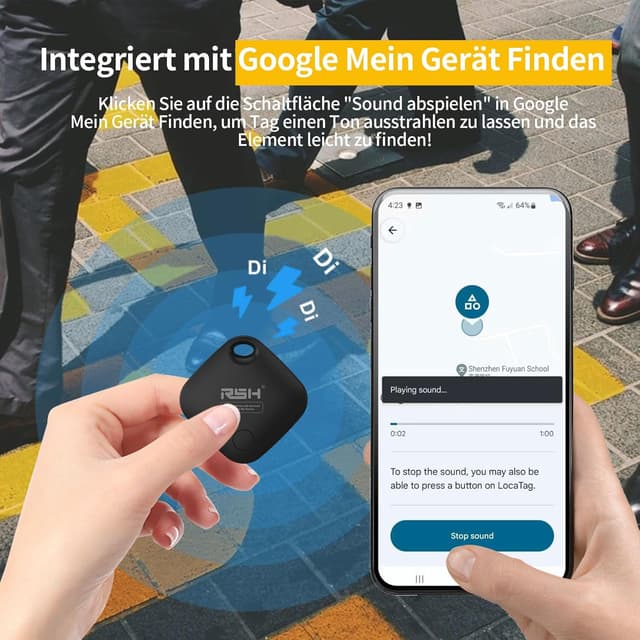 Thumbnail 2 de RSH Android Tag Bluetooth Tracker 2 Pack