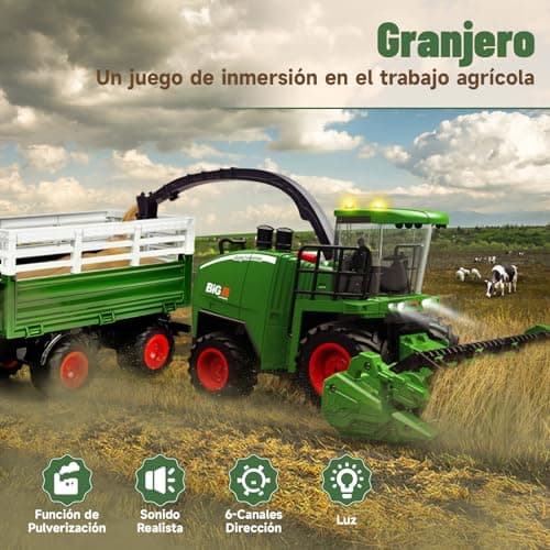 Thumbnail 2 de Ulikey moissonneuse batteuse télécommande ⚙