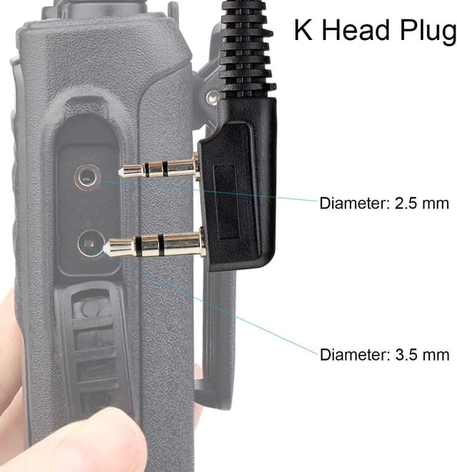 Thumbnail 1 de Retevis Pinganillo Auricular Antirruido PTT 1 pieza