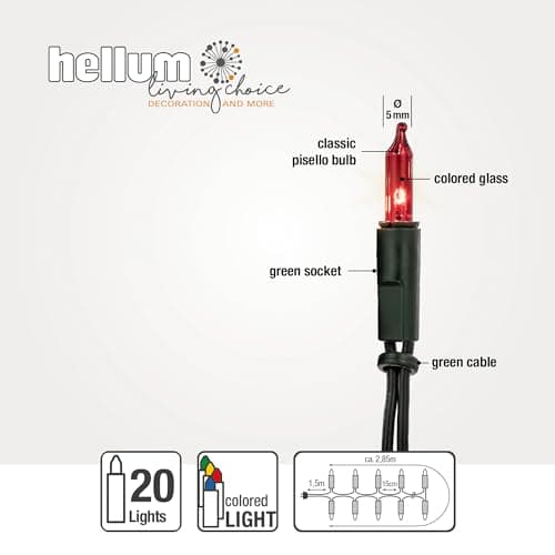 Thumbnail 3 de Hellum luces Navidad 20 LEDs, 2,85 m 🎄