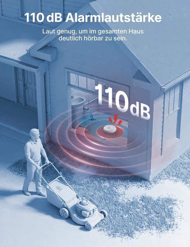 Thumbnail 5 de X-SENSE SWS0B WLAN-Wassermelder 82×31,2 mm