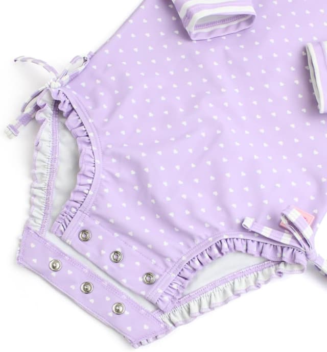 Thumbnail 5 de RuffleButts UPF 50+ Long Sleeve Swimsuit