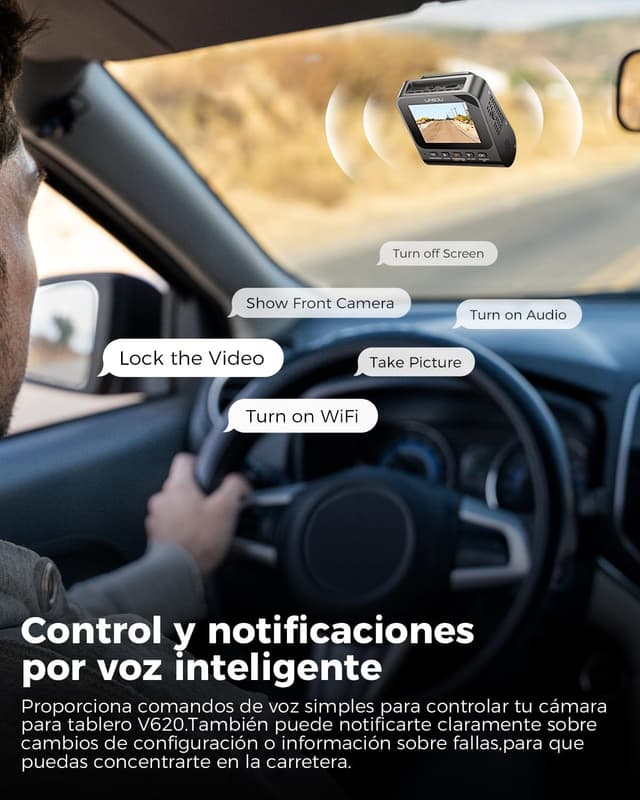 Thumbnail 6 de LINGDU V620 Dashcam 4K con GPS