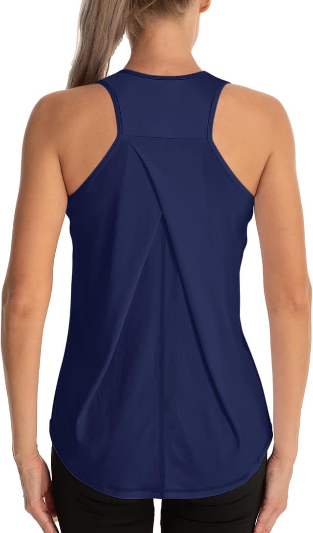 Thumbnail 6 de Dawnrole Gym Tops Sleeveless Yoga Top