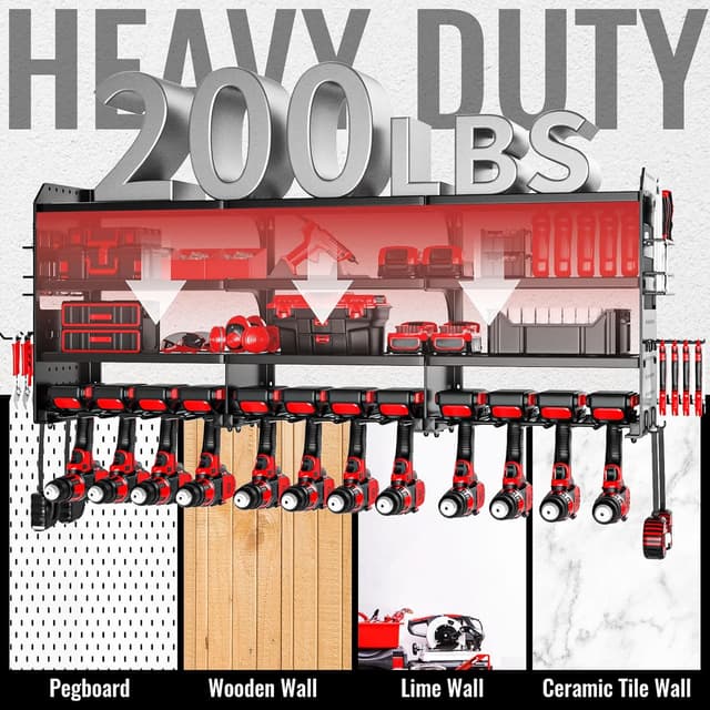 Detalle 1 de VeyFolzin.st Wandhalterung für Schlagbohrschrauber 12