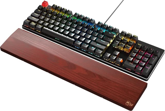 Thumbnail 6 de Glorious Gaming Wooden Keyboard Wrist Rest (Full Size) – Golden Oak, weißes Eschenholz