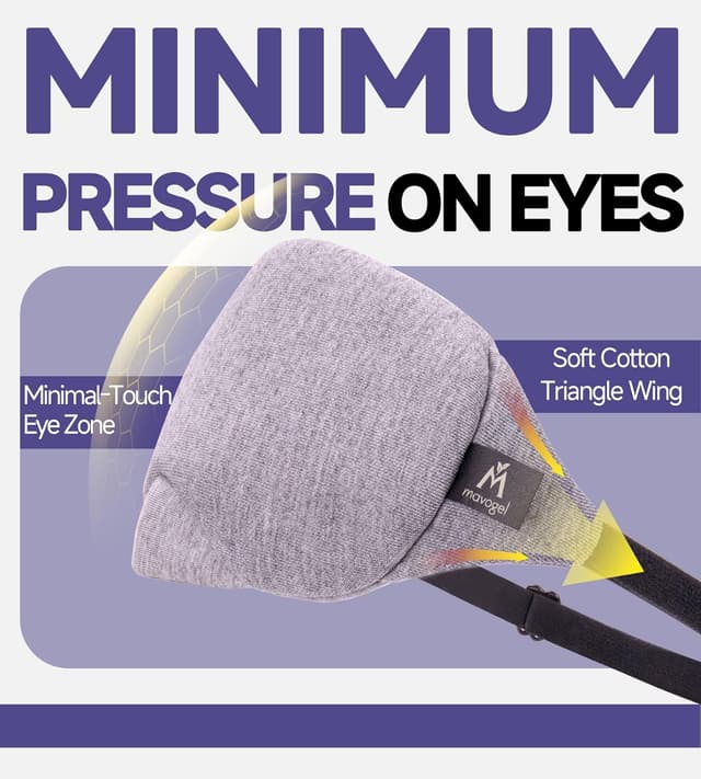 Thumbnail 4 de Mavogel Schlafmaske aus Baumwolle 😴