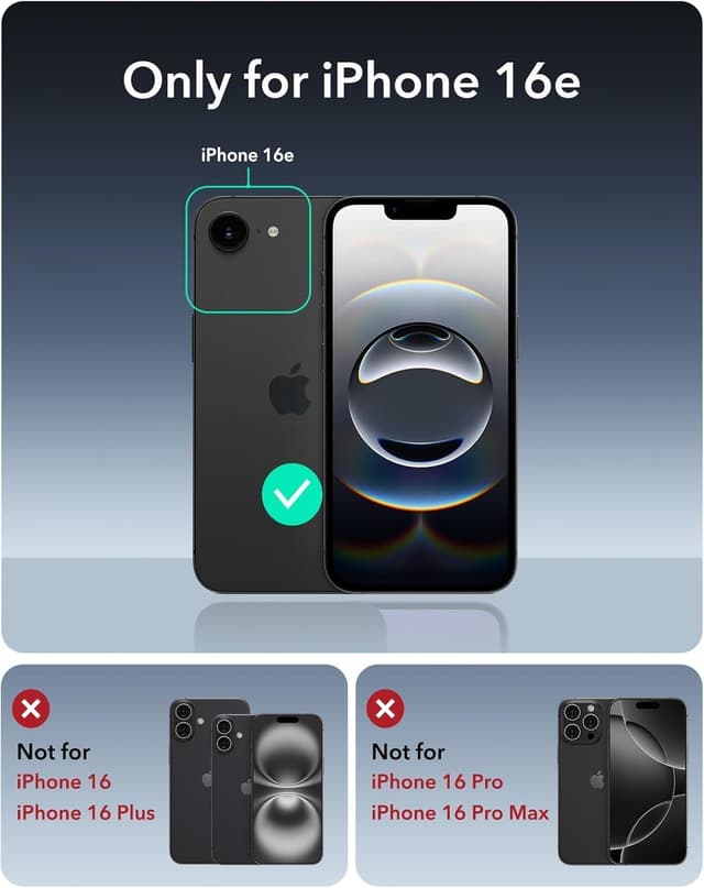 Detalle de Riccase Clear iPhone 16e Case with Real Dried Flower – Shockproof TPU Bumper (White Flower)