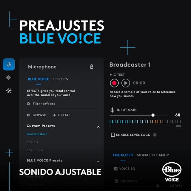 Detalle 2 de Logitech G Yeti Orb, micrófono RGB para streaming 🎤