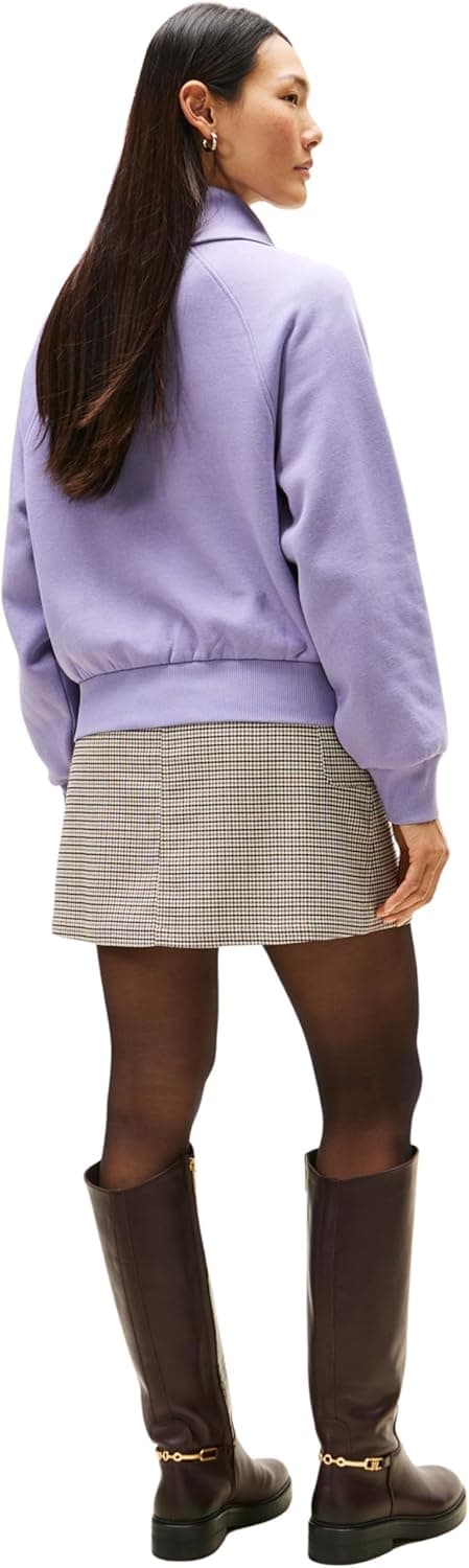 Detalle 2 de Tommy Hilfiger Felpa Mezza Zip donna