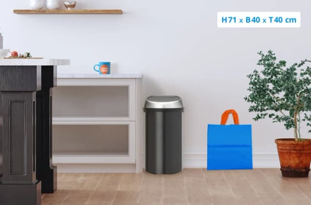 Thumbnail 9 de Brabantia Touch Bin 60 Liter Mattschwarz