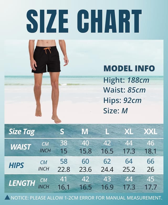 Detalle 2 de AMZSPORT costume da bagno uomo 100% poliestere