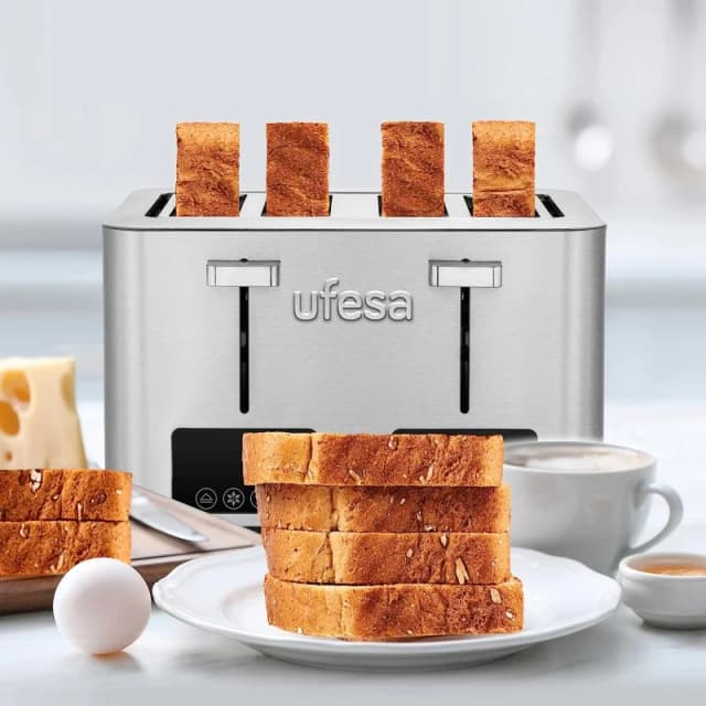 Detalle de Ufesa Quartet Delux Tostador digital 1.500 W 🍞