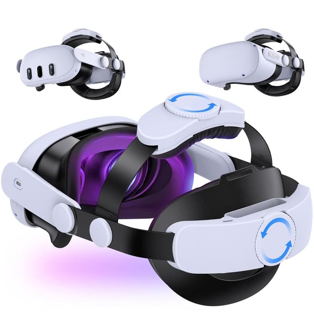 Thumbnail 4 de Akku Headstrap für Meta Quest 3 mit 2x7500 mAh