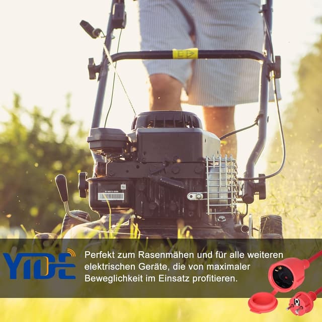 Detalle 2 de YIDE Verlängerungskabel 4 m Outdoor, 3G1,5