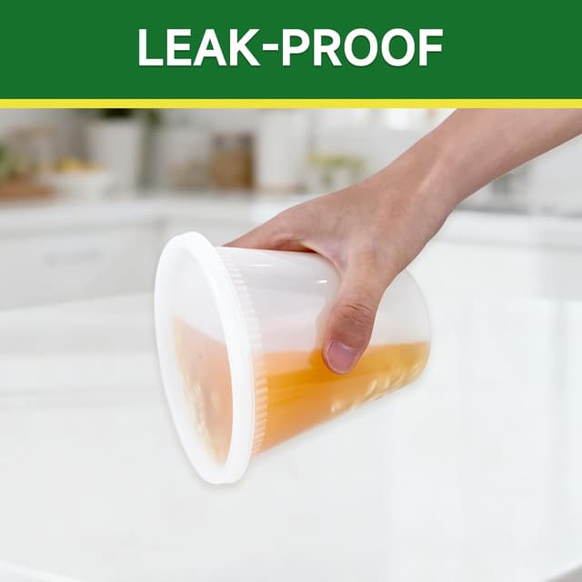 Detalle 2 de Dealusy 32 oz Deli Containers 50-Pack 🥣