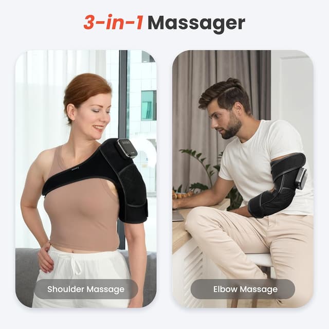 Detalle 1 de COMFIER kabelloses Knie Massagegerät 2500mAh