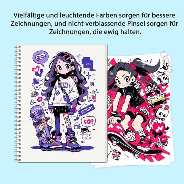 Detalle 2 de TBC The Best Crafts Dual-Tip Alcohol Markers 120 pack 🖊