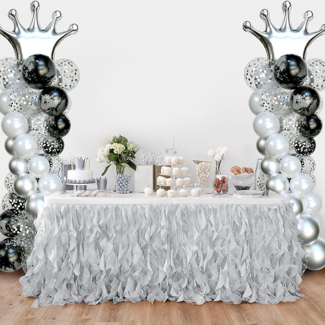 Thumbnail 6 de Balloon Arch Stand Set of 6 — 7 ft Balloon Decor 🎈