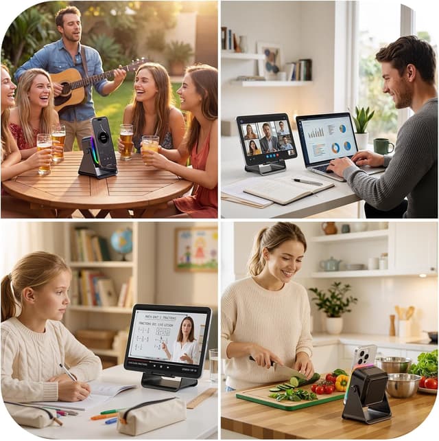 Thumbnail 6 de TARKARI Wireless Induction Speaker 5-in-1