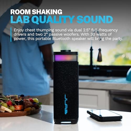 Detalle 2 de JLab JBuds Party enceinte Bluetooth avec 30 W ⚡