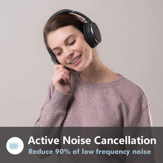 Detalle de Srhythm NC25 ANC Bluetooth Headphones 50H