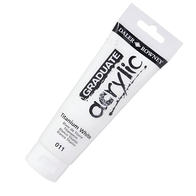 Detalle de Peinture acrylique blanche Graduate 120 ml