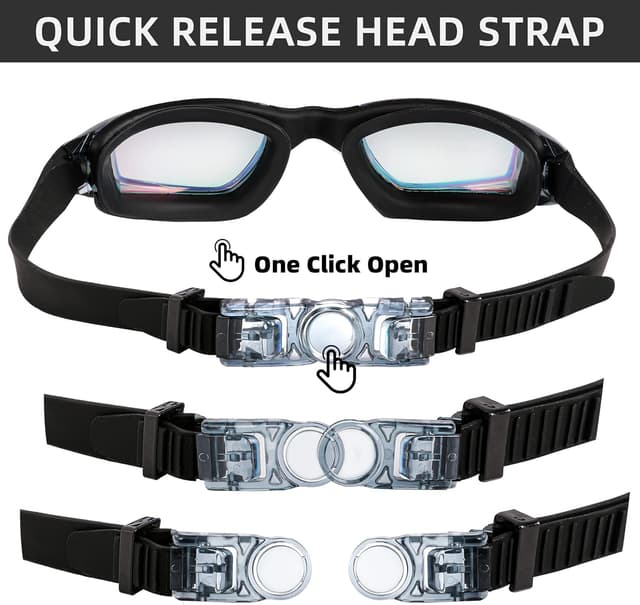 Thumbnail 6 de KCDMBUE Swim Goggles 2 Pack