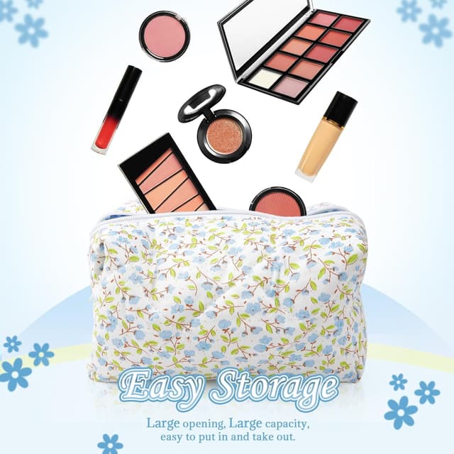 Thumbnail 5 de Kosmetiktasche Reisetasche Make up Blau