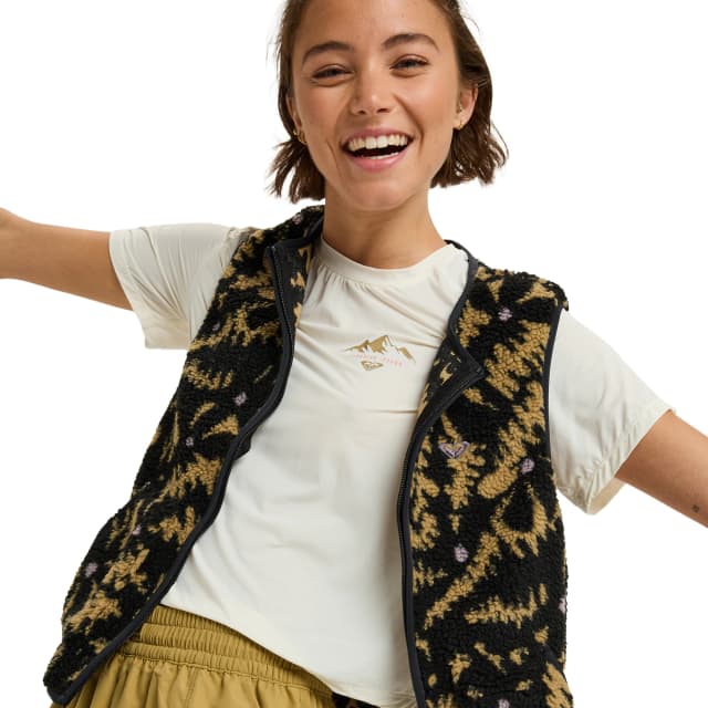 Detalle 1 de Roxy Waves Of Warmth Easy chaleco mujer