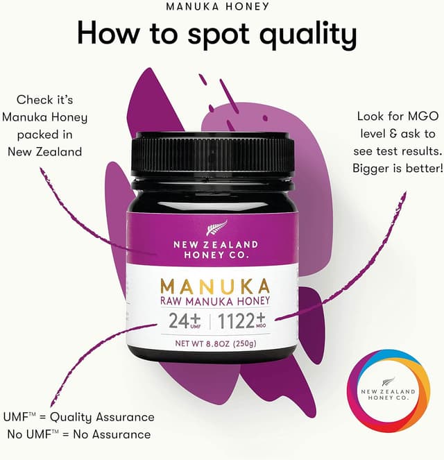 Thumbnail 4 de New Zealand Honey Co. Miel de Manuka MGO 1122+ 🍯 250g