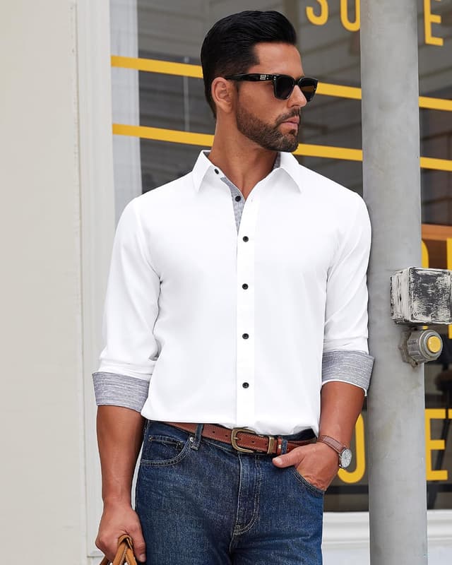 Thumbnail 2 de J.VER Hemd Herren Langarm Pflegeleicht