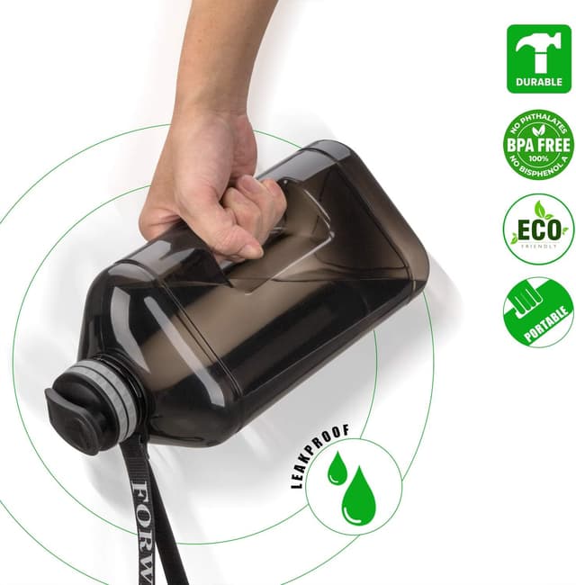 Detalle 2 de FORWEWAY 2.2 Litre Triangular Water Bottle