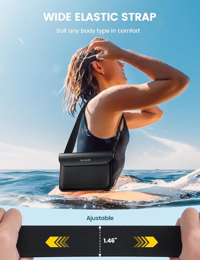 Detalle de Lamicall IPX8 Waterproof Pouch Bag 2 Pack