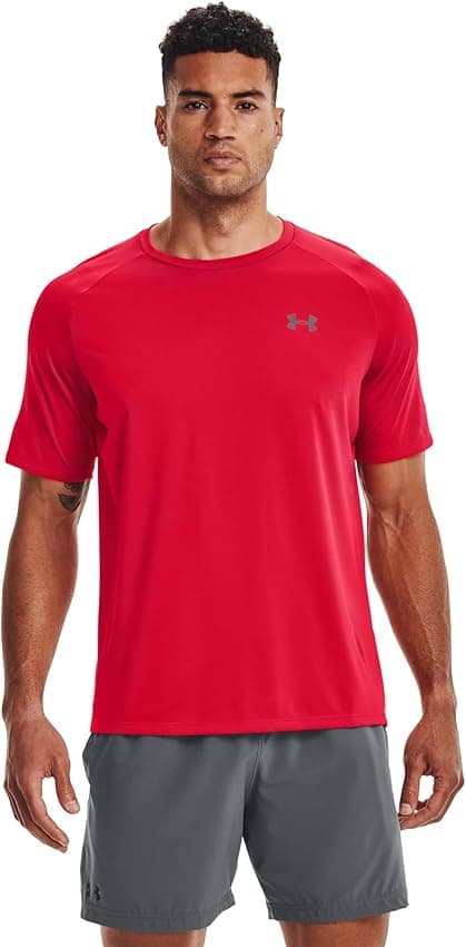 Detalle 2 de Under Armour Ua Tech 2.0 Ss Tee Camiseta hombre S 🔴
