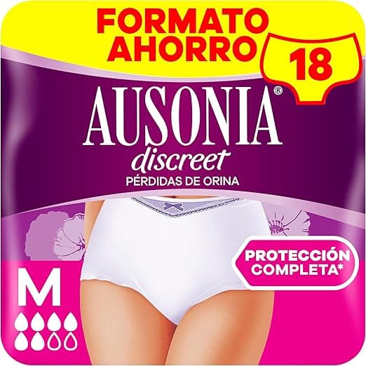 Imagen de Ausonia Discreet Pants Plus - Braguitas Incontinencia Mujer 💧 en OfertitasTOP
