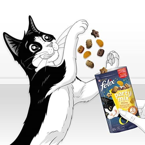 Thumbnail 1 de Purina Felix Party Mix Cheezy premio para gato 8×60 g 🐾