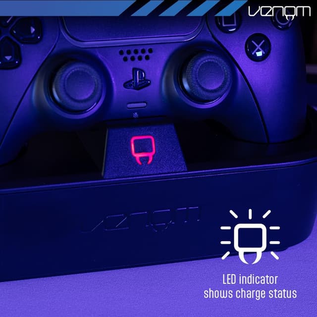 Detalle 1 de Turbo Charging Dock for PS5 Controllers