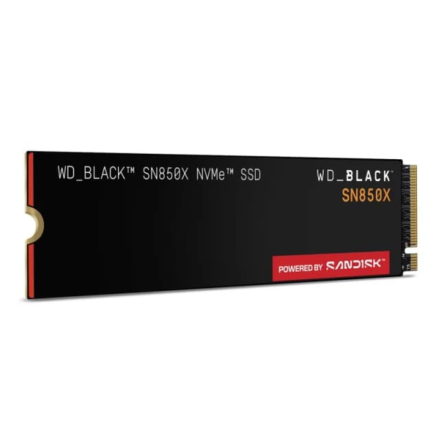 Detalle de SanDisk WD_BLACK SN850X 4TB SSD NVMe M.2 PCIe 4.0 (hasta 7.300 MB/s)