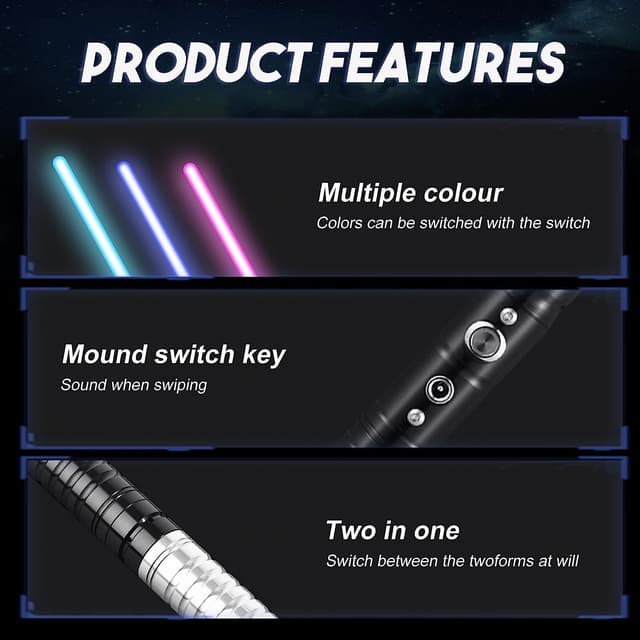 Thumbnail 2 de Lischwert Sabre Laser 63 cm RGB