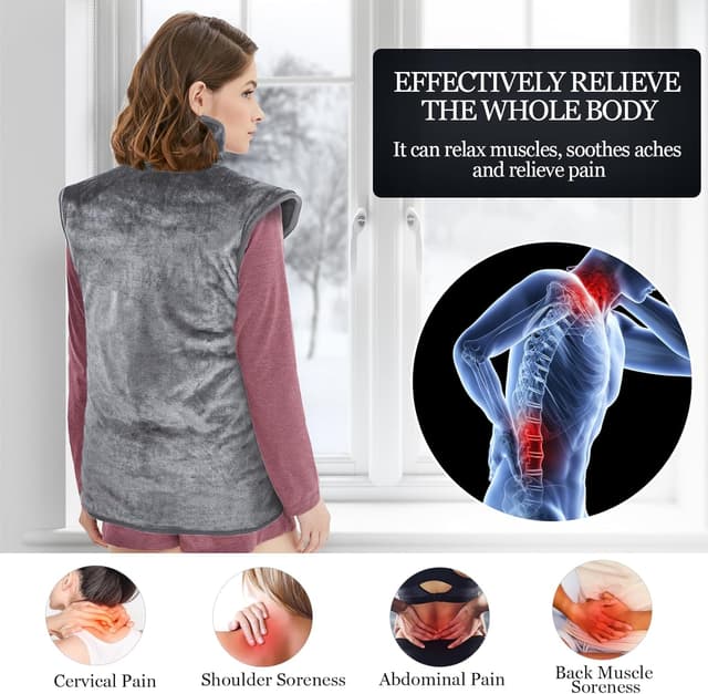 Thumbnail 3 de Olycism Termoforo elettrico 60x100 cm per schiena e collo ♨