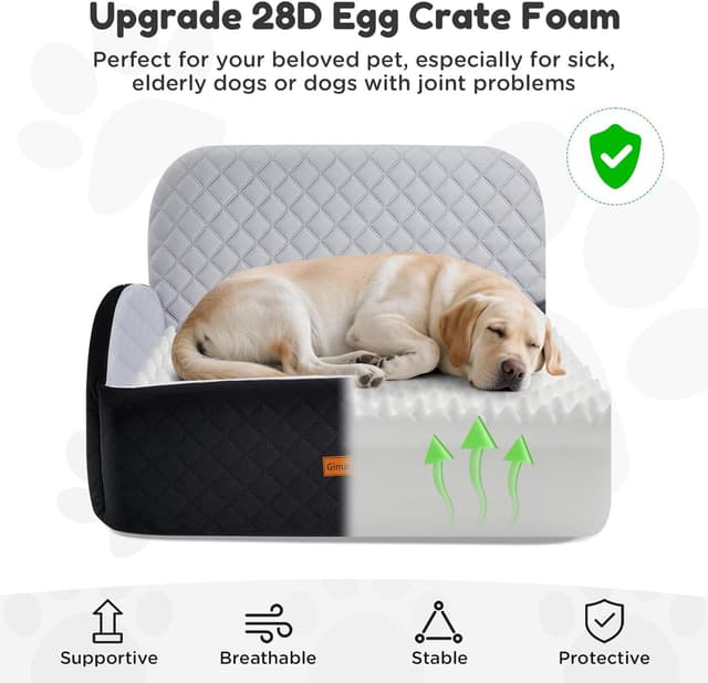 Thumbnail 5 de Gimars Wende-Hunde Autositz L bis 27kg