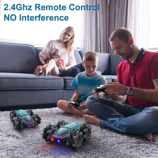Detalle 1 de Buoeuik Voiture RC 4WD 360°