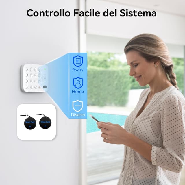Detalle de CPVAN CP10 Pro tastiera allarme wireless K01