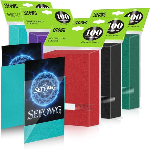 Thumbnail 5 de 600 PCS Card Sleeves for MTG Matte 66x91mm 📇