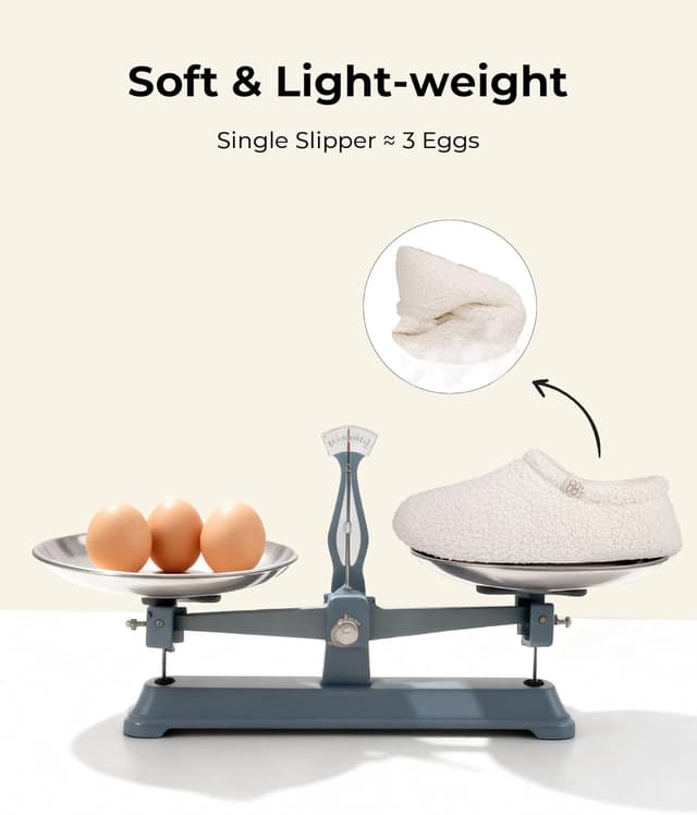 Thumbnail 5 de HomeTop Moccasin Slippers memory foam 1 pair