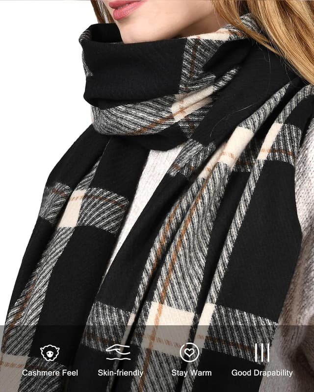 Thumbnail 1 de FURTALK Winter Oversized Scarf 78.7" 🧣