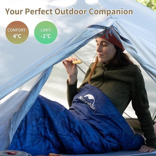 Thumbnail 4 de Naturehike Sacco a Pelo Mummia 205x75 cm 🏕